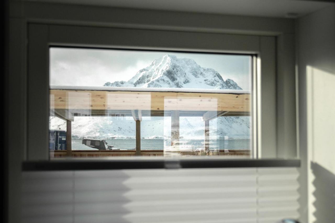 Villa Brand New Nappstraumen Seaview Cabin à Gravdal  Extérieur photo