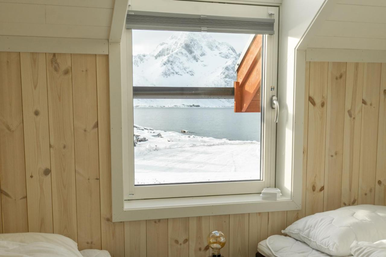 Villa Brand New Nappstraumen Seaview Cabin à Gravdal  Extérieur photo